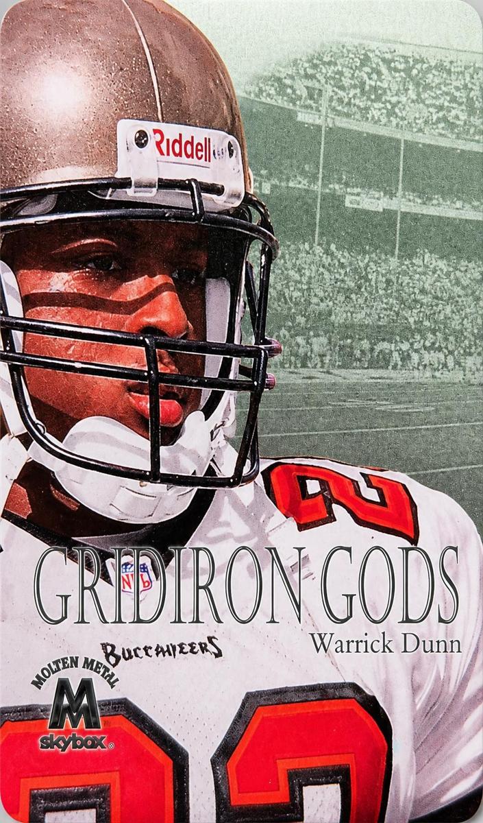 1999 Skybox Molten Metal Warrick Dunn #7GG card