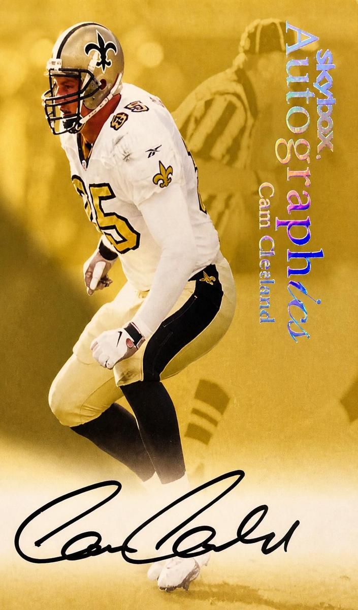 Cam Cleeland 1999 Skybox Premium Autographics Football