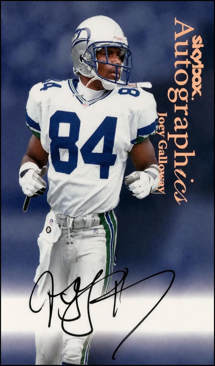 1999 Skybox Premium Joey Galloway #NNO card
