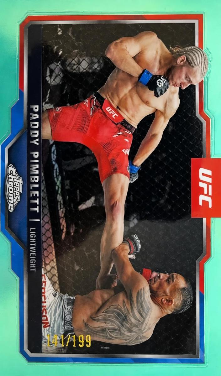 2025 Paddy Pimblett [Aqua Refractor] #177