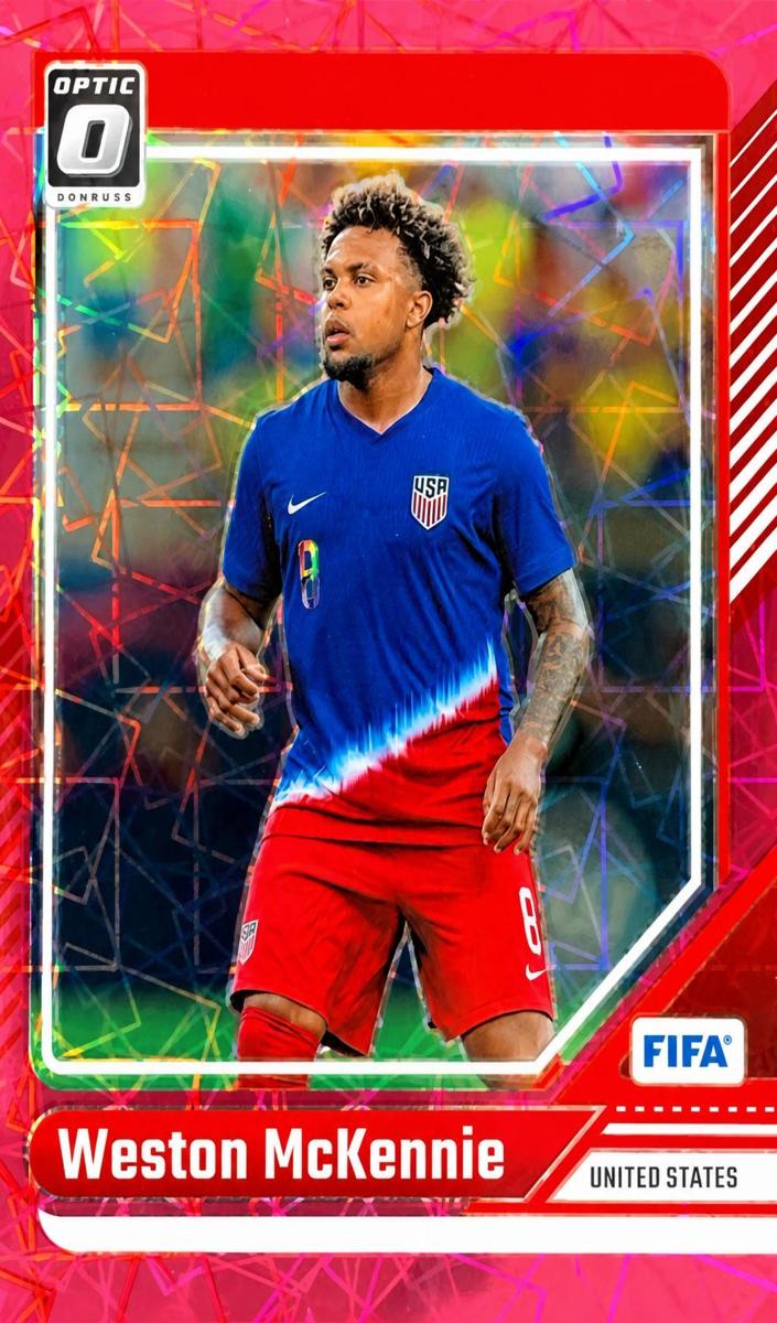 2024 Weston McKennie [Pink Velocity] #12