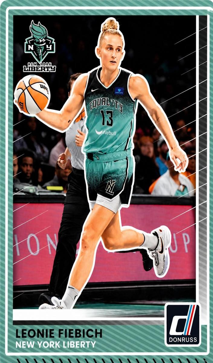 2025 Panini Donruss WNBA Leonie Fiebich #7 card