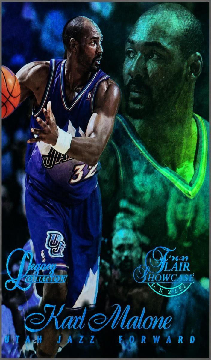 1996 Karl Malone [Row 1] #28