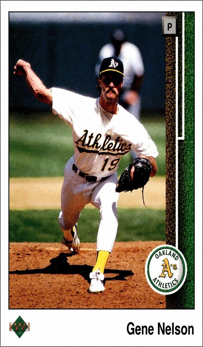 Gene Nelson 1989 Upper Deck Baseball