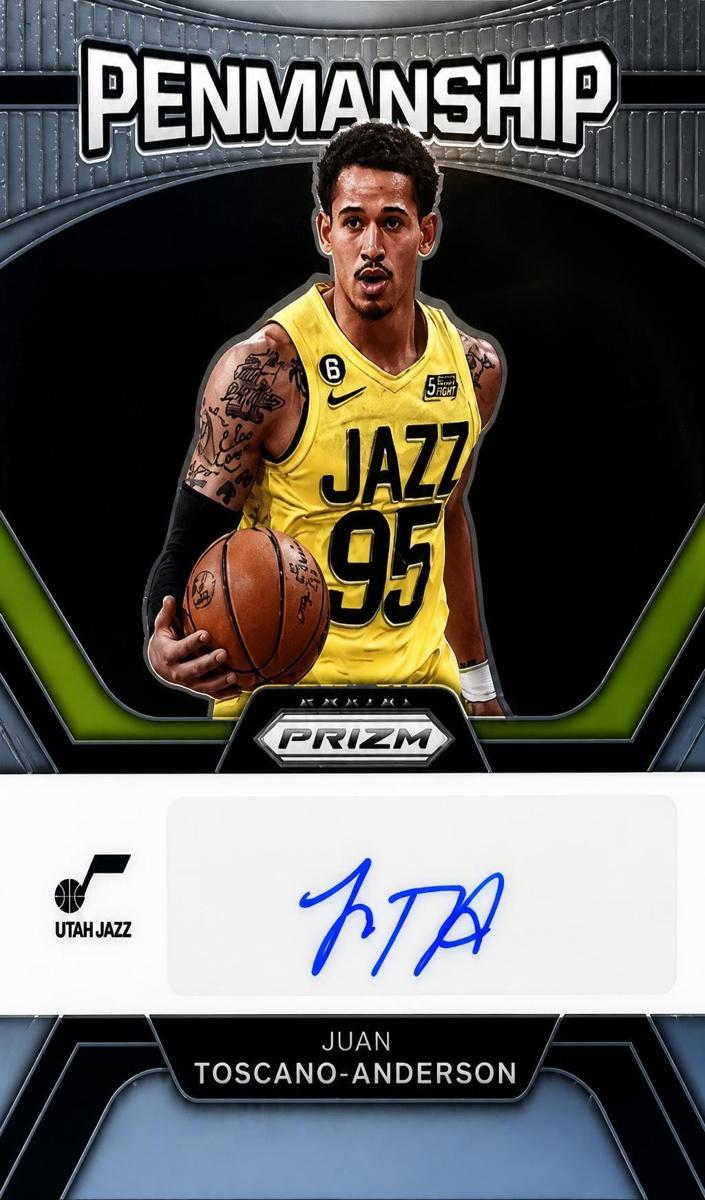 2023 Panini Prizm Juan Toscano-Anderson #PNM-JTA card