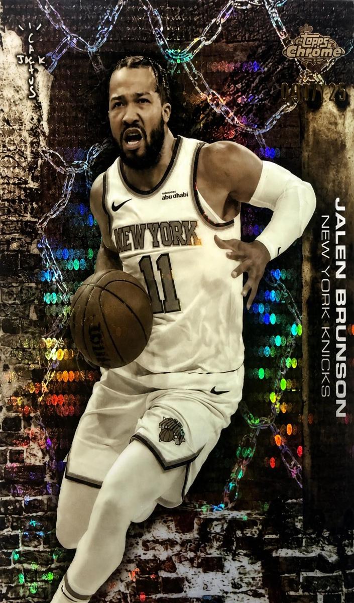2025 Jalen Brunson [Sonar Refractor] #4