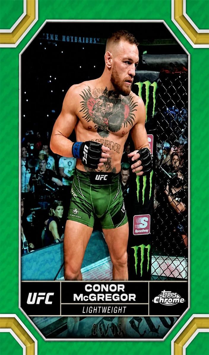 2024 Conor McGregor [Green Refractor] #49