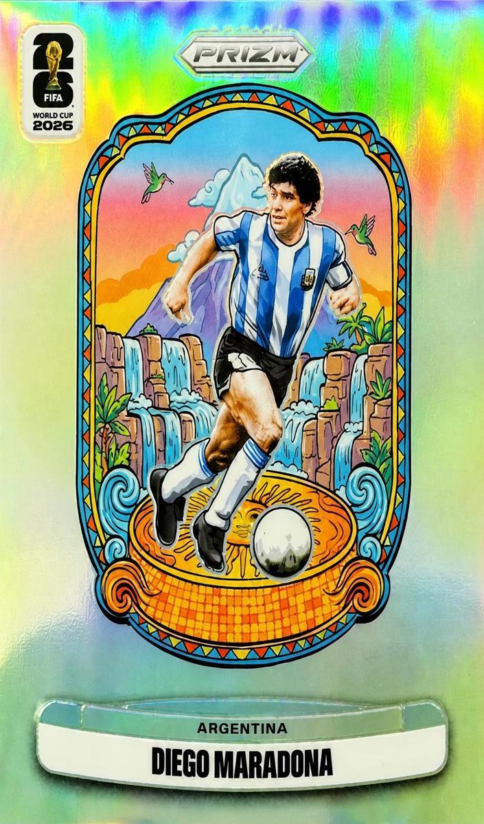 2026 Panini Prizm FIFA World Cup Diego Maradona #33 card