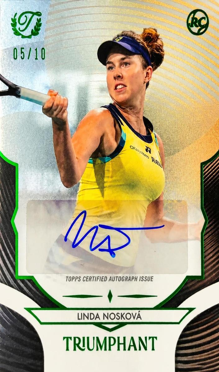 2025 Linda Noskova [Black Net Foil] #27-A