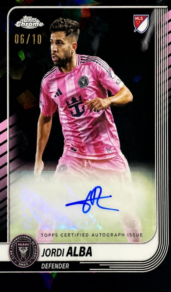 2025 Jordi Alba [Black] #CA-JA
