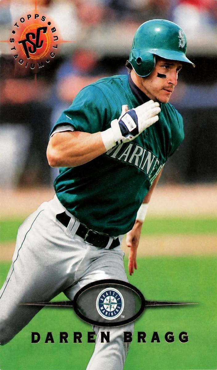 Darren Bragg 1995 Topps Stadium Club Baseball
