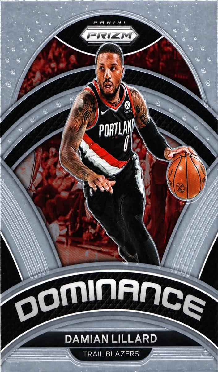 2022 Panini Prizm Damian Lillard #16 card