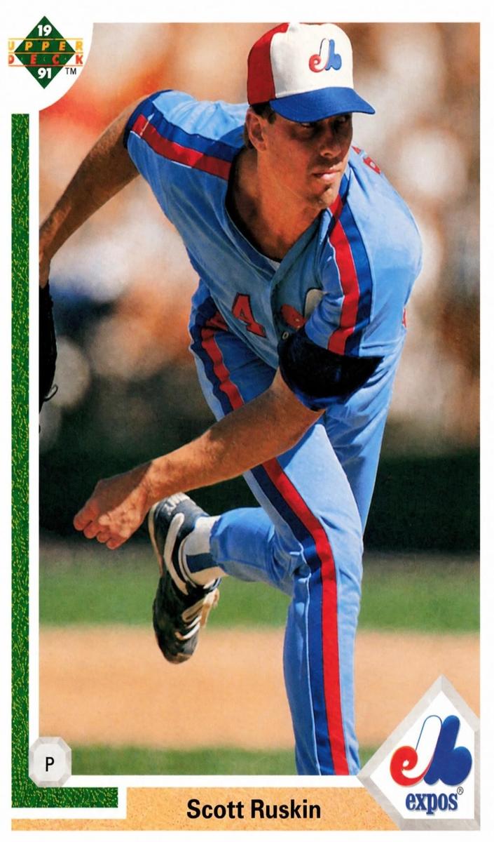 Scott Ruskin 1991 Upper Deck Baseball