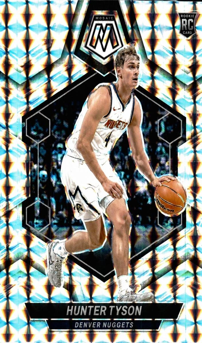 2023 Panini Mosaic Hunter Tyson #241 card