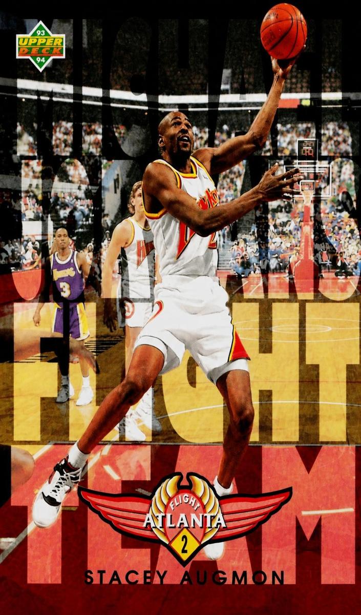 1993 Upper Deck Stacey Augmon #FT1 card