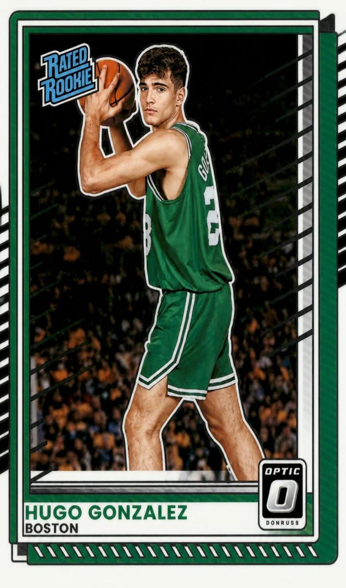 Hugo Gonzalez 2025-26 Donruss Basketball card