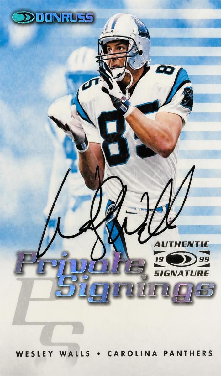 1999 Donruss Wesley Walls #NNO card