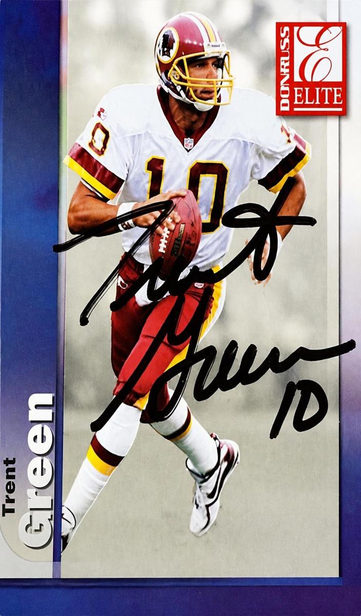 1999 Donruss Elite Trent Green #49 card