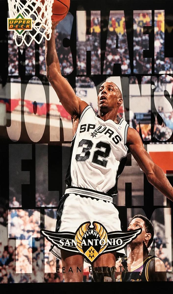 1993 Upper Deck Sean Elliott #FT8 card