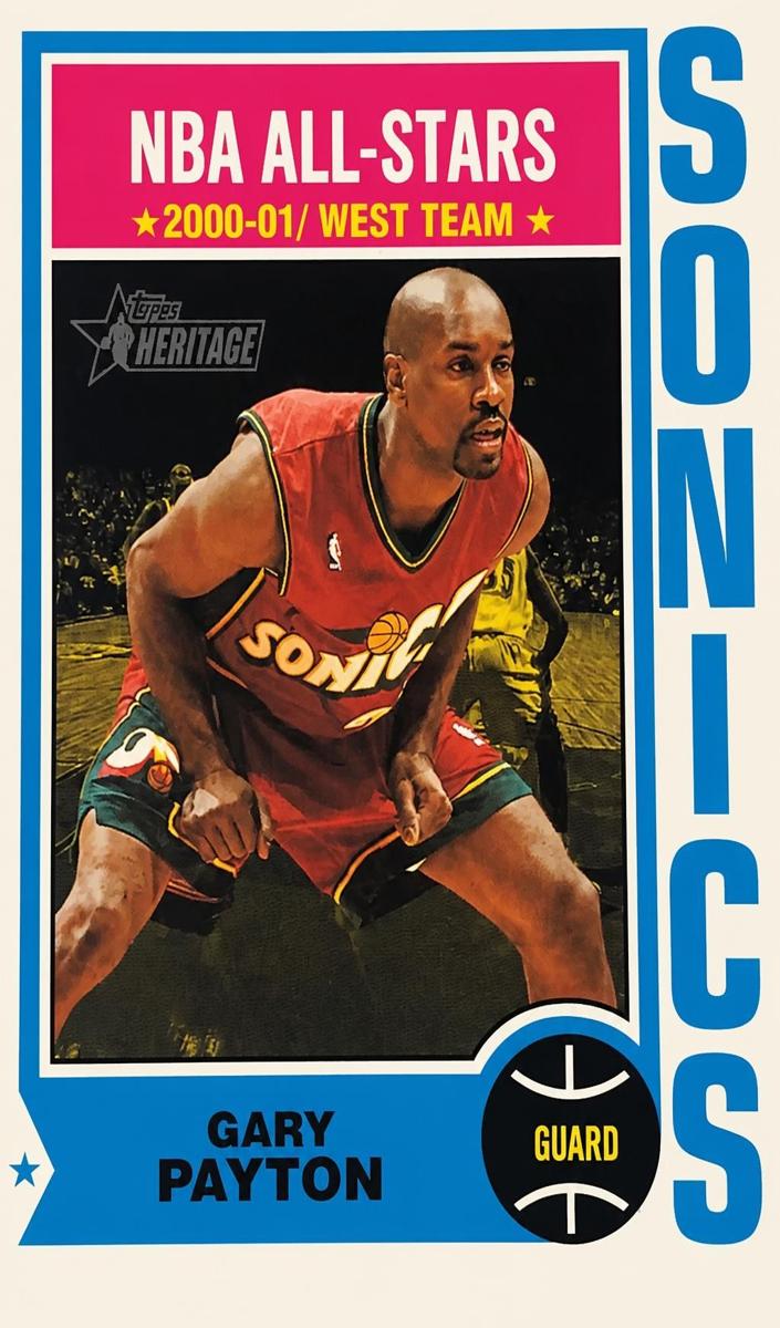 2001 Gary Payton #37