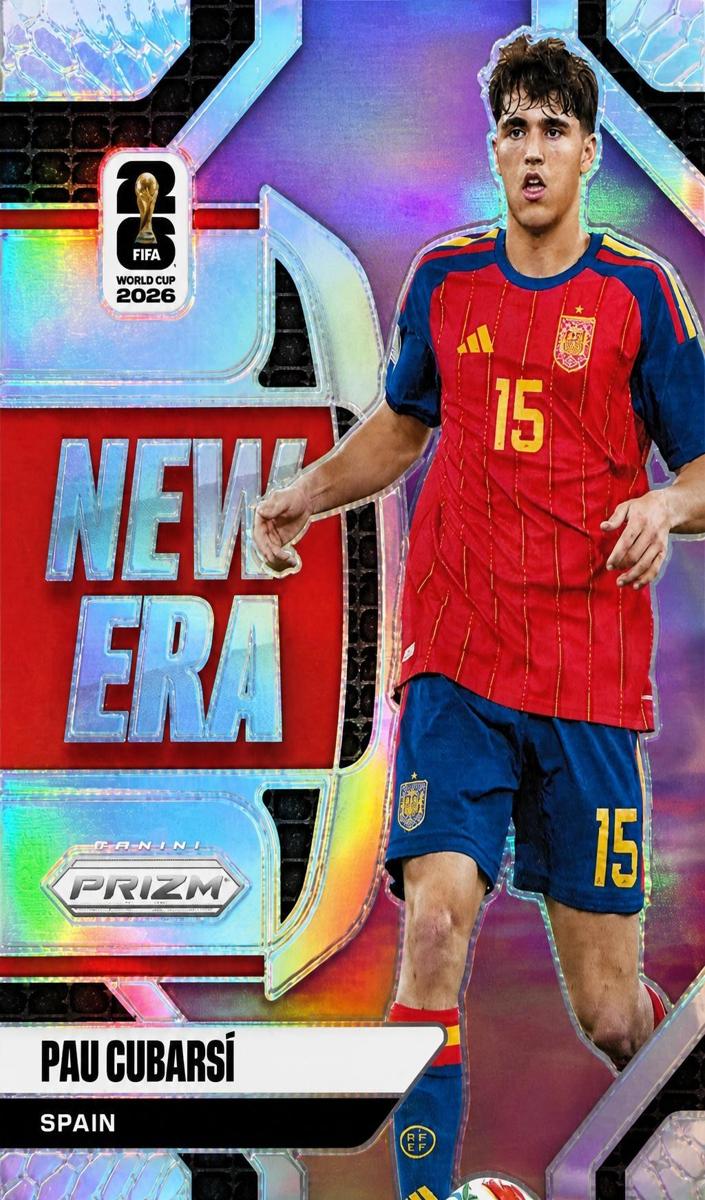 2026 Panini Prizm FIFA World Cup Pau Cubarsi [Silver] #14 card