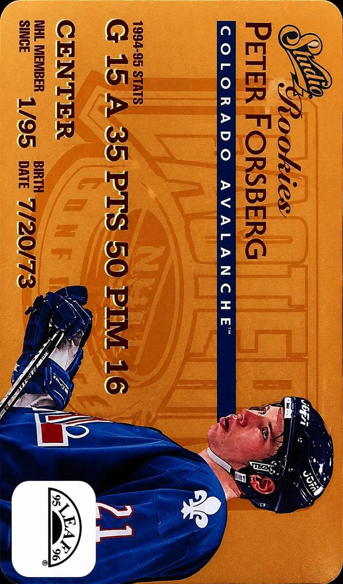 1995 Peter Forsberg #2