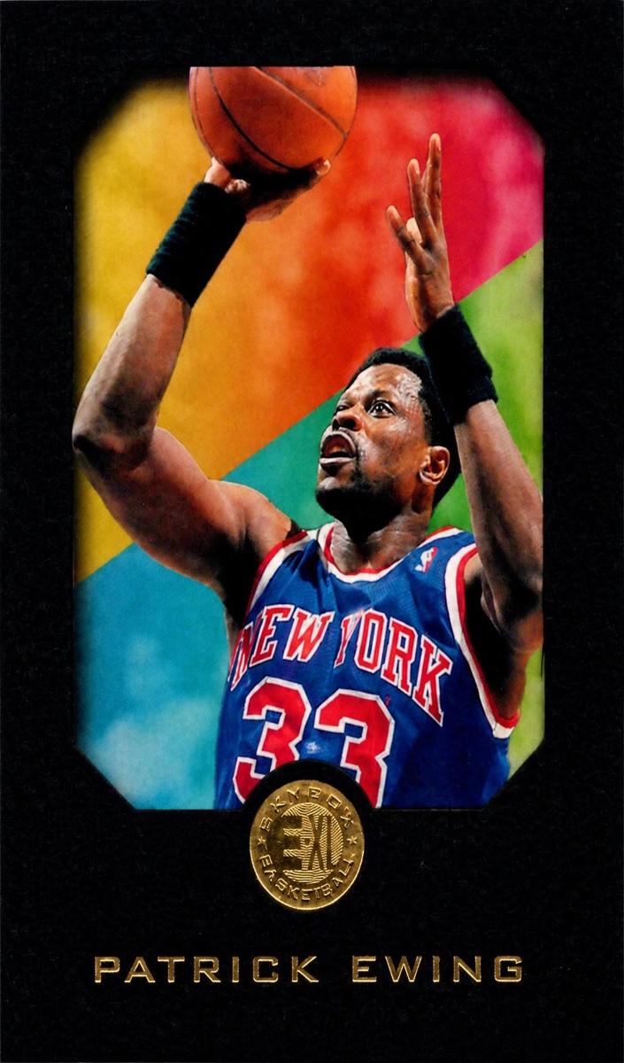 1995 Skybox E-XL Patrick Ewing [Blue] #55 card
