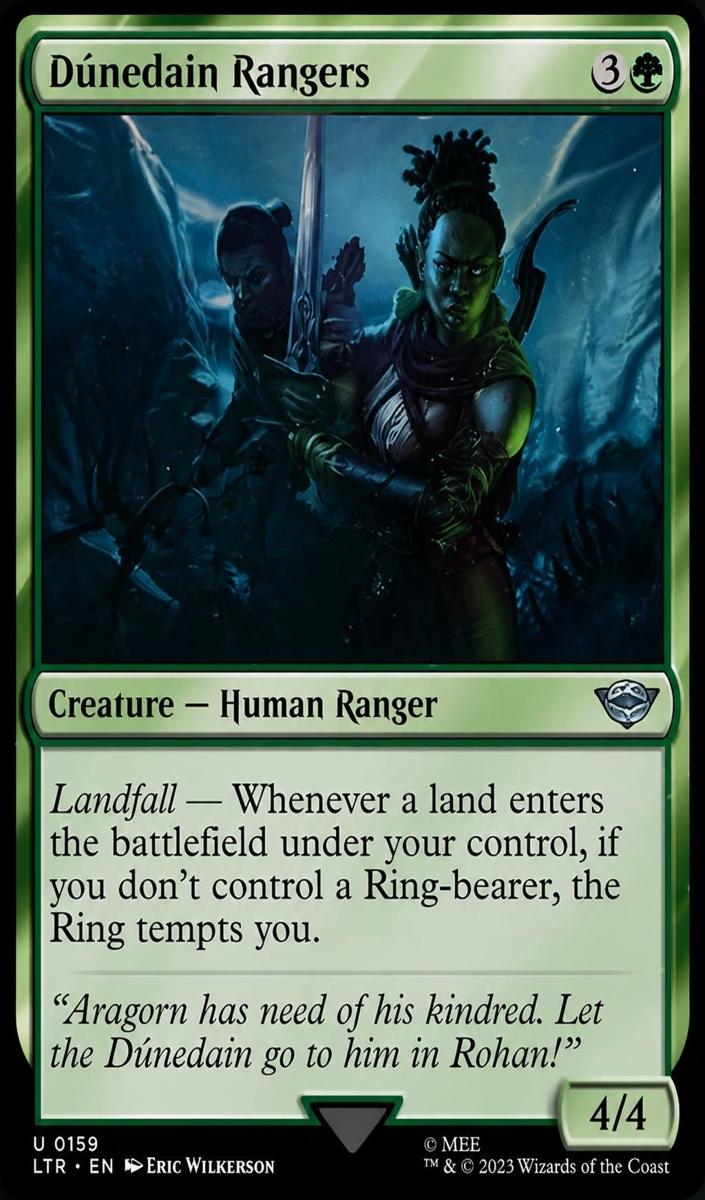 2023 Dunedain Rangers [Foil] #159