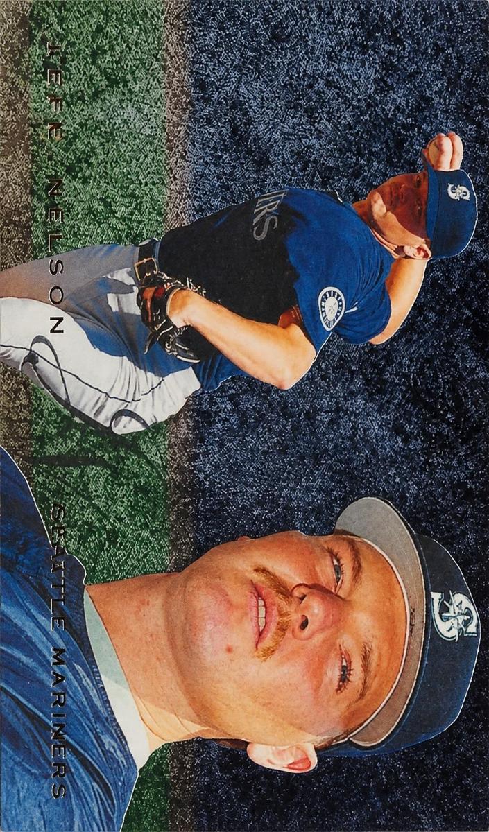 1995 Flair Jeff Nelson #84 card