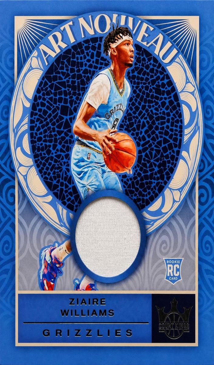 2021 Panini Court Kings Ziaire Williams #AN-ZIW card