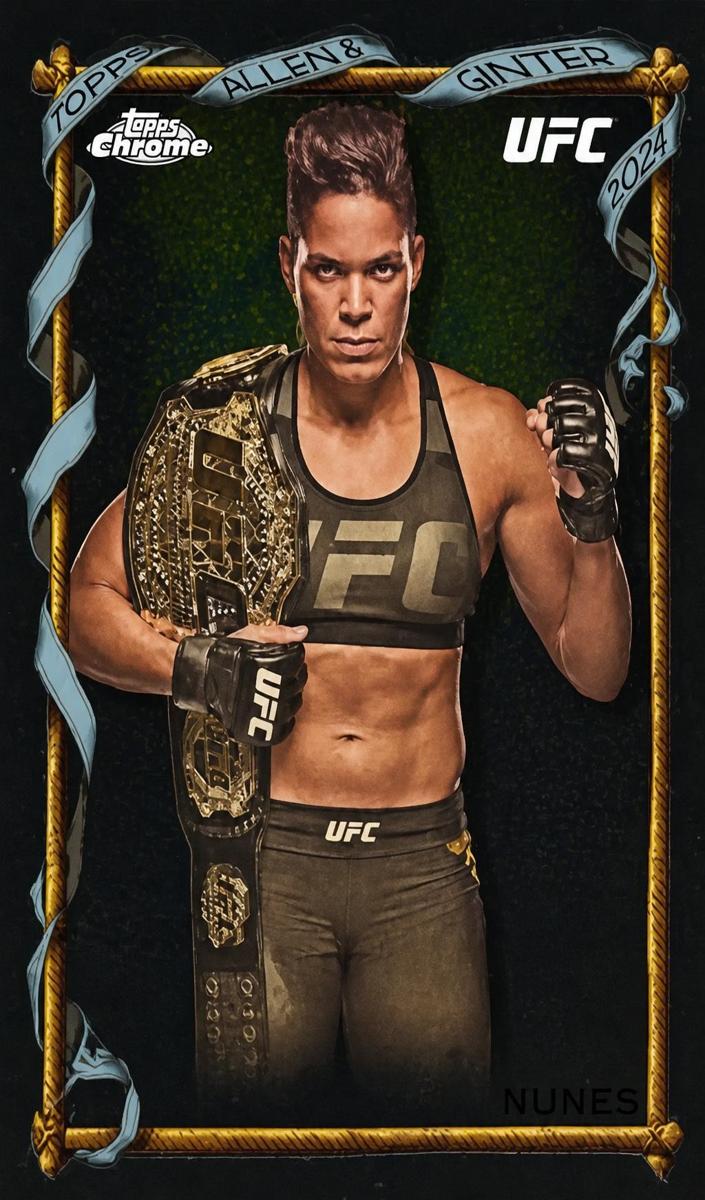Amanda Nunes - 2024 Topps Chrome UFC