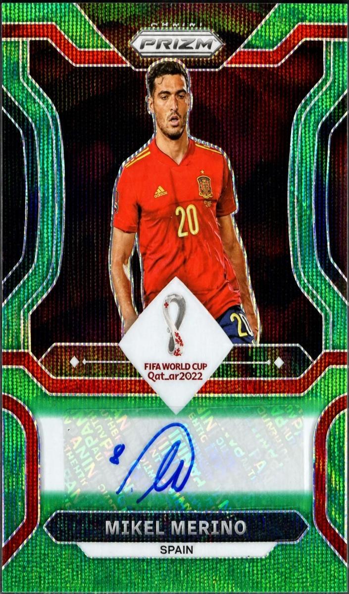 2022 Mikel Merino [Green Wave] #84