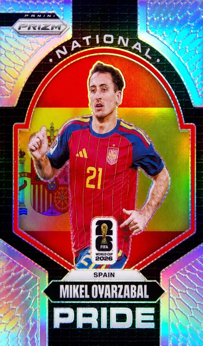 2026 Panini Prizm FIFA World Cup Mikel Oyarzabal #17 card