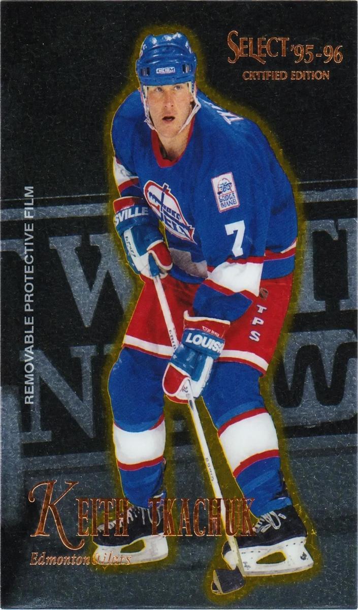 Keith Tkachuk 1995 Select Certified Hockey