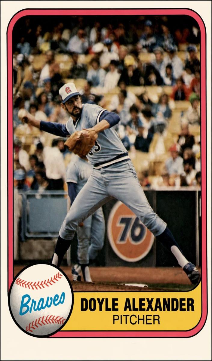 1981 Doyle Alexander #255