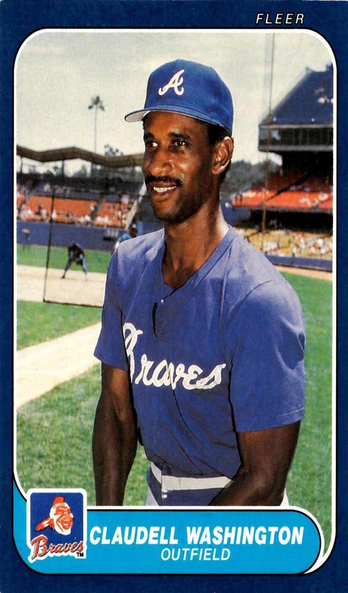 1986 Claudell Washington #531