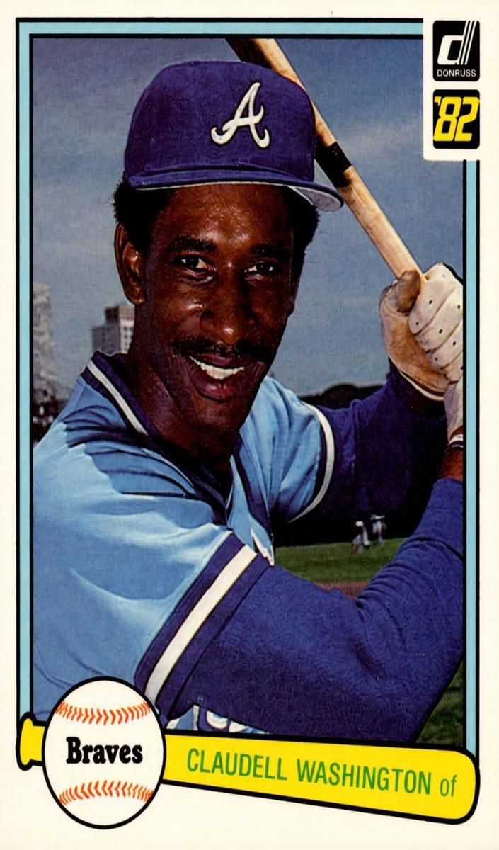 1982 Claudell Washington #58