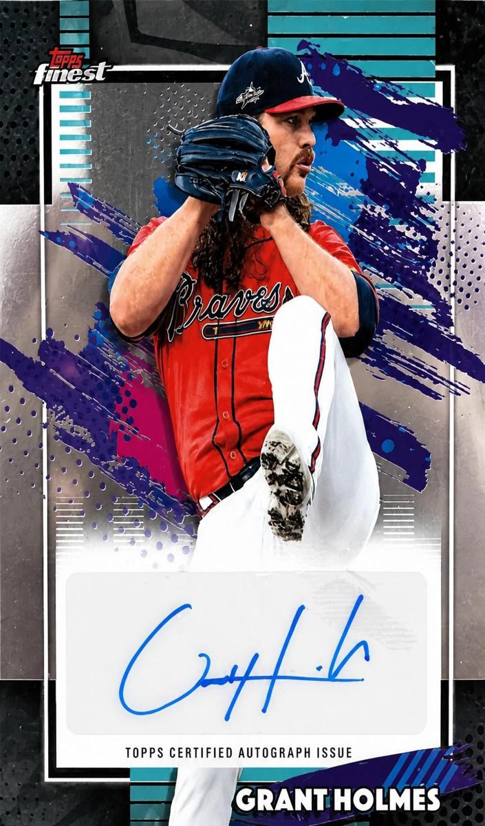 Grant Holmes 2026 Topps Finest Baseball card