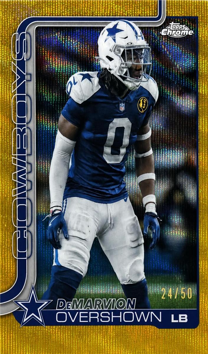 2025 Topps Chrome DeMarvion Overshown [Refractor] #78 card