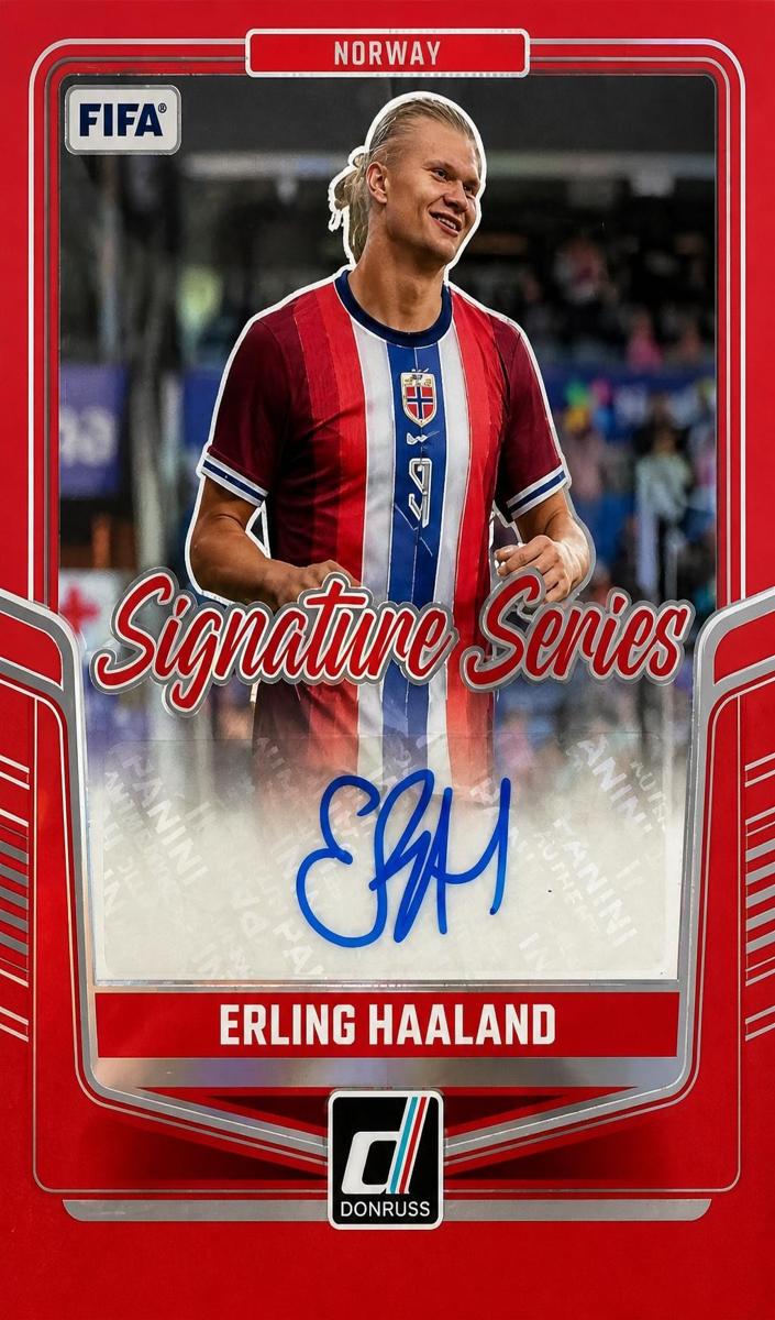 2024 Panini Donruss Erling Haaland [Red] #SS-EH card