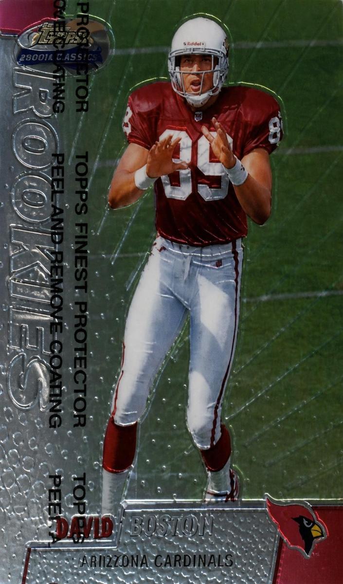 1999 Topps Finest David Boston #173 card
