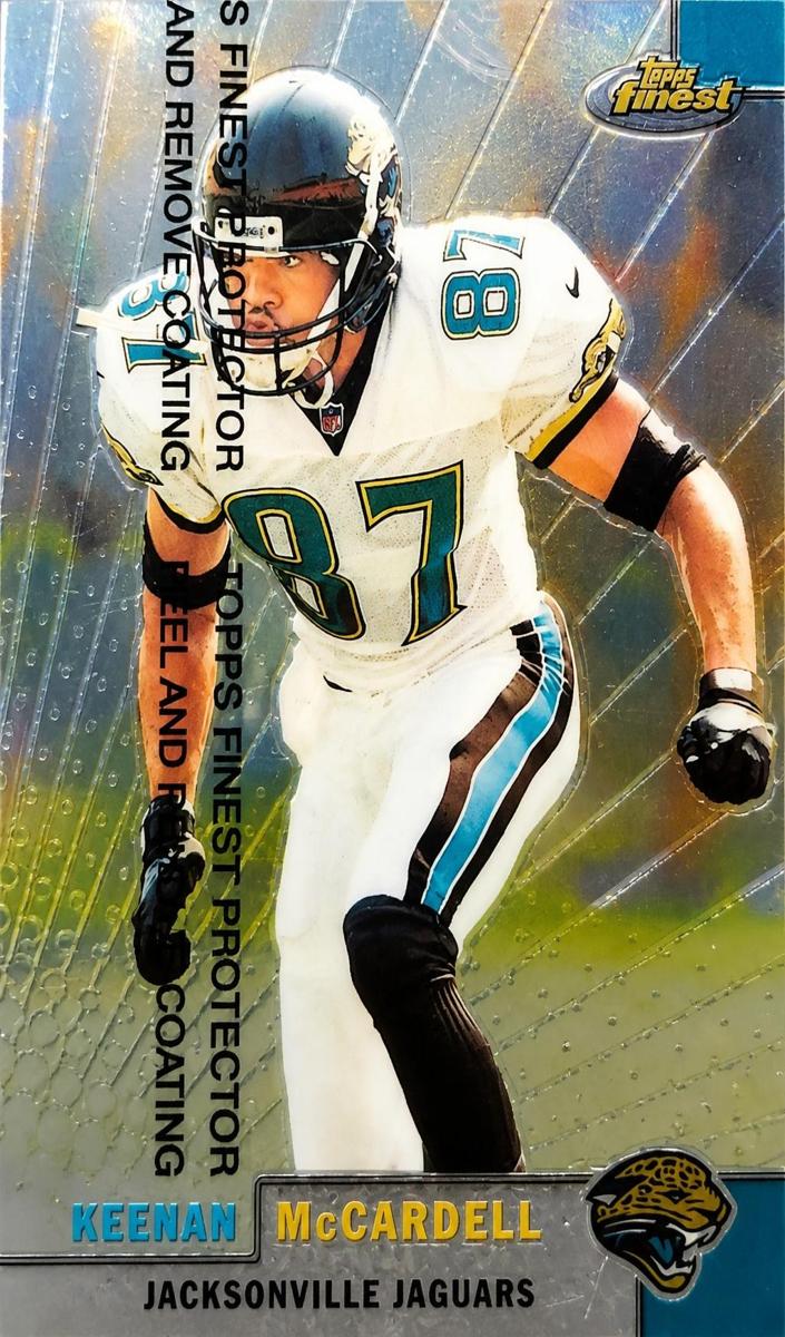 1999 Topps Finest Keenan McCardell #49 card