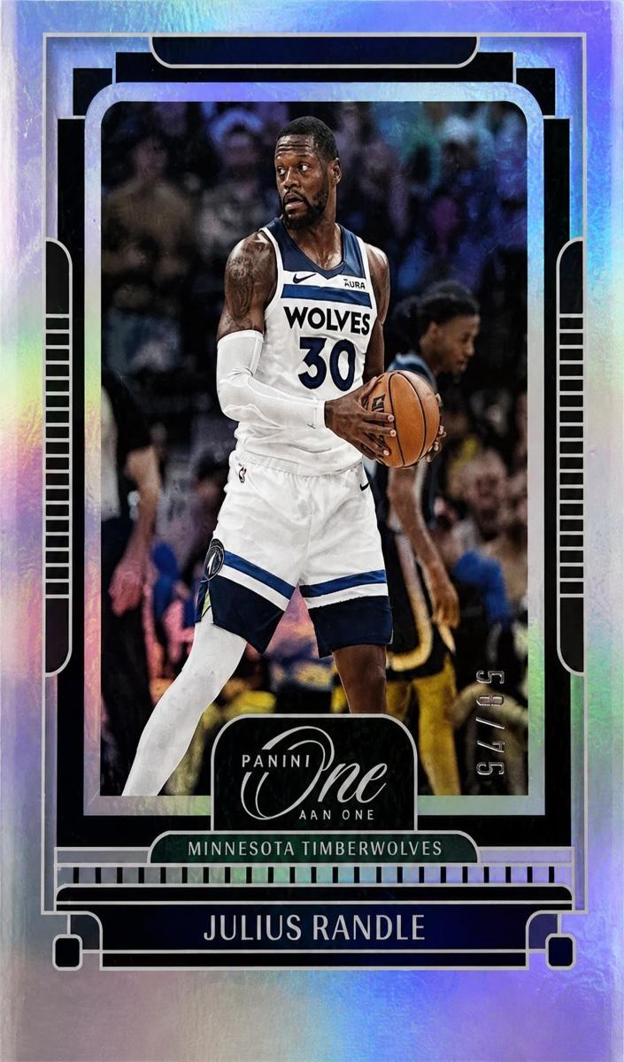 2024 Panini One and One Julius Randle #14 card