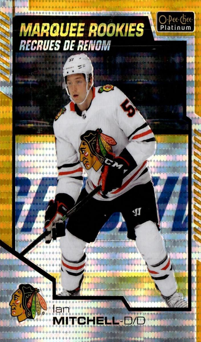 2020 O-Pee-Chee Platinum Ian Mitchell [Orange Checkers] #168 card