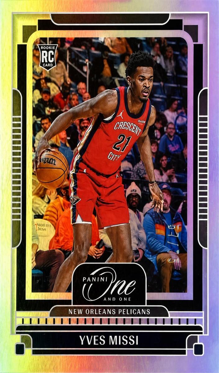 2024 Panini One and One Yves Missi #107 card