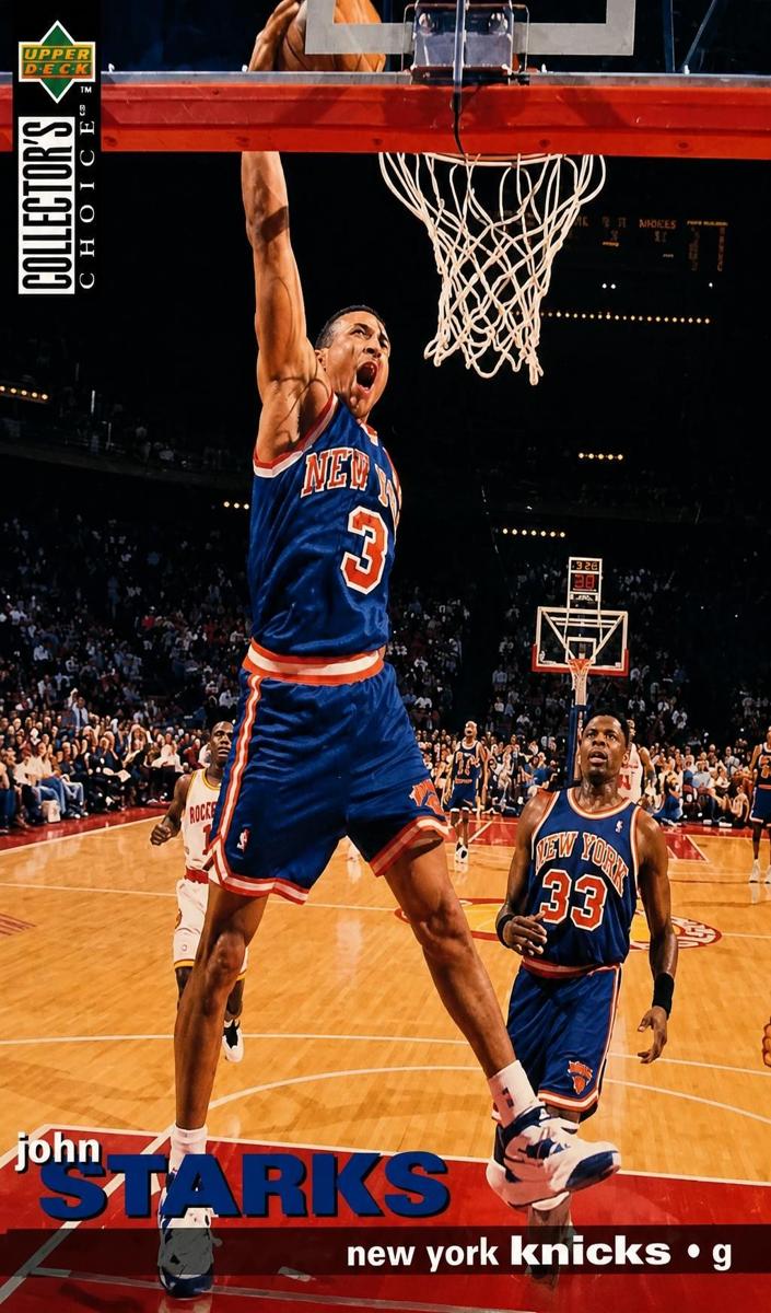 1995 John Starks [Platinum Player's Club] #110