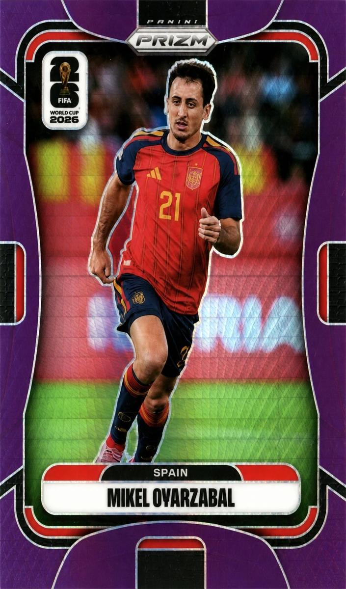 2026 Panini Prizm FIFA World Cup Mikel Oyarzabal #75 card