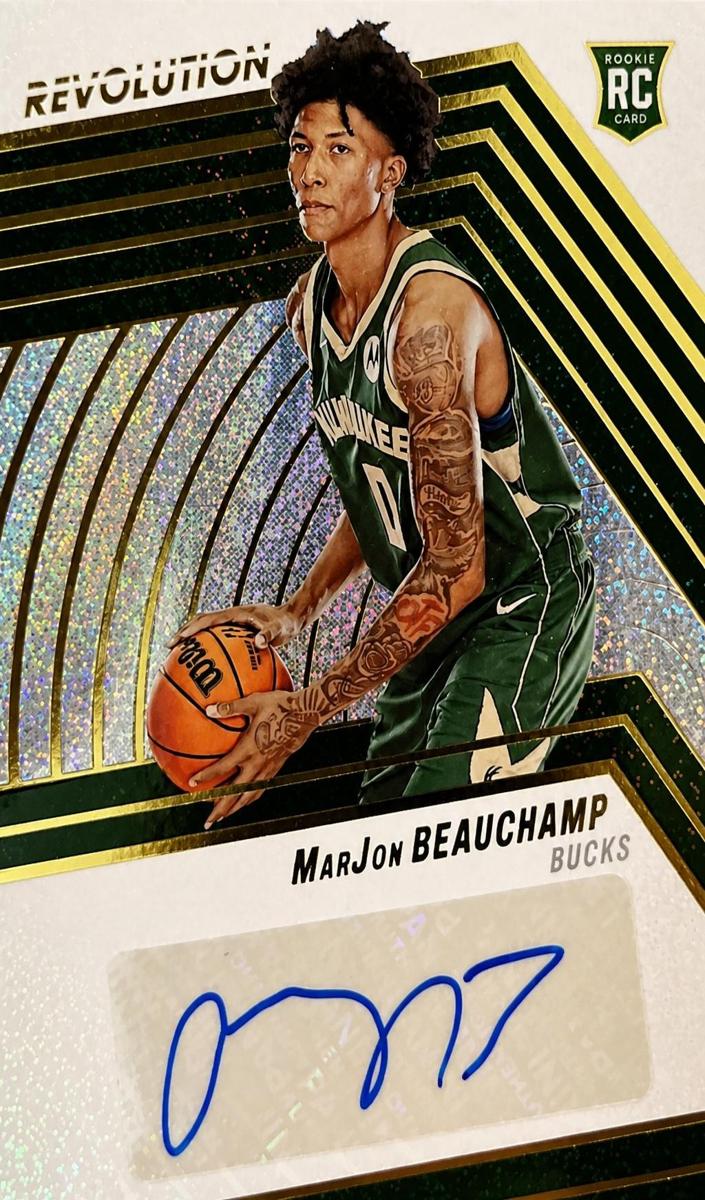 2022 Panini Revolution MarJon Beauchamp #RA-MJB card
