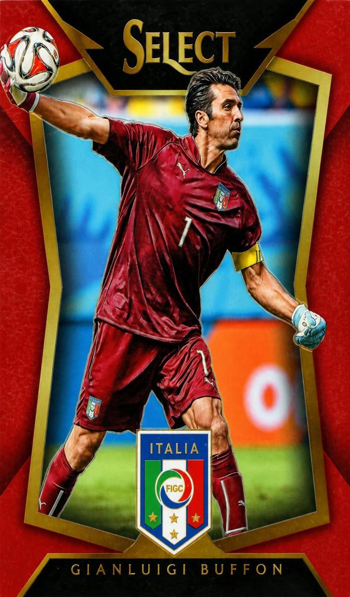 2015 Panini Select Gianluigi Buffon [Red] #46 card