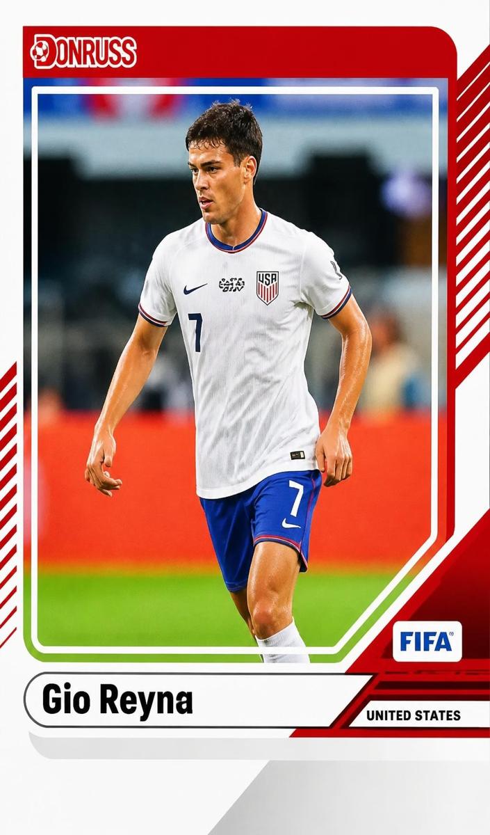2024 Panini Donruss Gio Reyna #14 card